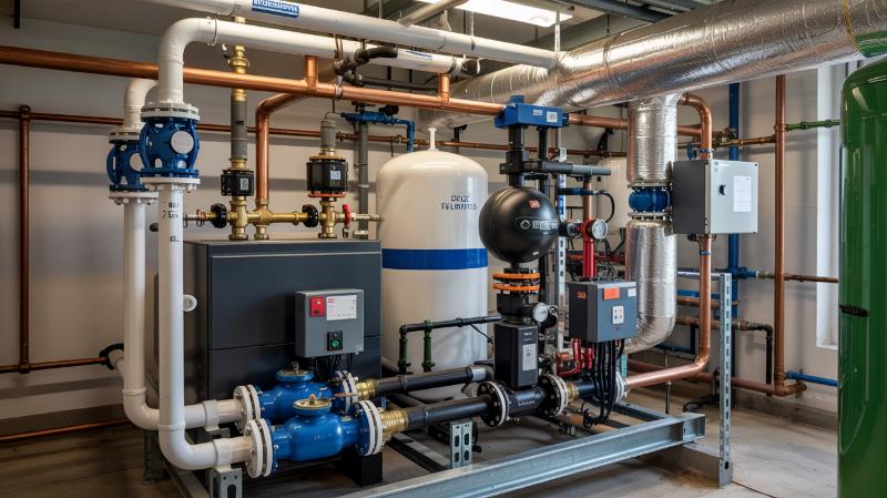 budowa węzła cieplnego